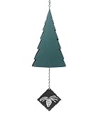 Wilderness Bell: Mt Katahdin Pine Tree Wind Bell with Pine Cone Wind Catcher