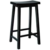 Antique Black 29" High Bar Stool