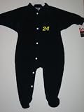 JEFF GORDON #24 Terry Cloth BABY ONESIE with Feet (Car Number & Colors)