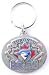 Toronto Blue Jays Oval Pewter Keychain