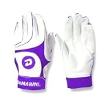 New Demarini Voodoo Black Batting Gloves Purple Medium