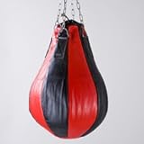 Blitz Leather Pear Shaped Hook and Jab Bag