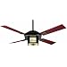 Casablanca P4M55H Bungalow Ceiling Fan, Amber Bronze
