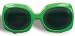 Jumbo Neon Green Glasses