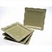 Cusineware Green Square Dinner Plates (Set of 4)