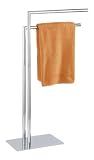 Wenko 18563100 Handtuch- und Kleiderst&auml;nder Recco - 2 Arme, Chrom, 48 x 80.5 x 20 cm