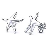 Bling Jewelry Designer Inspired Sterling Silver Starfish Stud Earrings