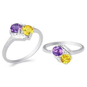 10 25 Carat Genuine Amethyst Rounds Silver Bracelet
