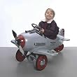 Pedal Airplane U.S. Army Patrol: Silver-Gray by American Retro