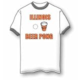 Illinois Beer Pong Ringer T-Shirt