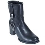 Harley Davidson Boots: Ladies Leather Sadie Biker Boots 84068 by Harley-Davidson