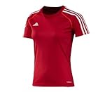 ADIDAS Ladies T12 ClimaCool Tee, Red, L