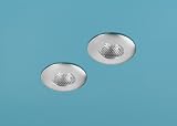LED Leuchte LAZ 2 / Einbauleuchte / Küchenleuchte / Küchenlampe / Leuchte, Laz 2 LED 2er Set edelstahlf.