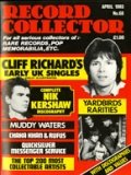 RECORD COLLECTOR MAGAZINE No. 68, Cliff Richard, Nik Kershaw, The Yardbirds
