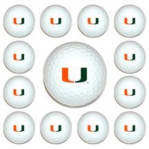 Miami Hurricanes Golf Ball Pack Dozen)