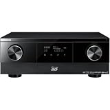 7.2Ch 840W AV Receiver, 4 HDMI In, 2 Comp In, 3 Optical In, 1 Coax In;Smart Volume