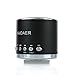 KD-MN02 Multi-functional Super Mini Audio Speaker Amplifier with TF/ USB Slot for PC Mobile Phone MP3 Player (Black) by KAIDAER