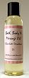 Chocolate Decadence 4 oz Organic Bath, Body & Massage Oil
