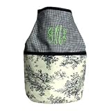 Personalized Etoile Black Backpack Diaper Bag by Hoohobbers