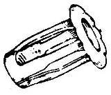 1/4-20 Jack Nut with Sealer (25 count)