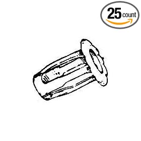 M5-.80 Jack Nut with Sealer (25 count)