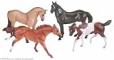 Breyer Stablemates Saddle Club 4 Piece Play Set
