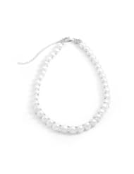 Genuine Elegante Necklace. 14"+3" Extension Cultured Freshwater Pearl Necklace. 100% Satisfaction Guaranteed.