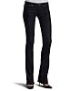 Frankie B. Womens Quilted F Slim Boot Cut,Raw,27