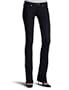 Frankie B. Womens Quilted F Slim Boot Cut,Raw,27