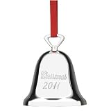 Reed & Barton Silver Plated 2011 Christmas Bell Ornament