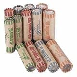 / RSIFSW216N / Preformed Kraft Paper Coin Wrappers, 54 Each of 4 Denominations, 216/box / Sold as 1 EA