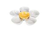 BIA Cordon Bleu White Daisy with Yellow Dip Bowl