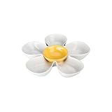 BIA Cordon Bleu White Daisy with Yellow Dip Bowl