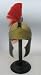 Roman Officer Helmet - Red Plumed Costume Helm