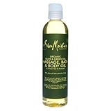 Shea Moisture ORGANIC Olive & Green Tea Bath, Body & Massage Oil 8oz [SEALED]