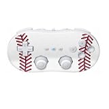 Baseball Design Nintendo Wii Classic Controller Protector Skin Decal Sticker