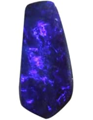 O&G Australia Natural Queensland Solid Boulder Opal Gemstone (.94cttw)