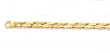14K Yellow Gold Man's Links Bracelet - 8.5 inches