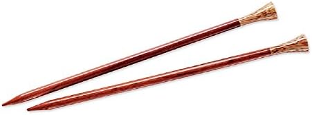Lantern Moon 14" Single Point Rosewood Knitting Needles