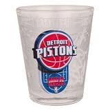 Detroit Pistons 3D Wrap Shotglass