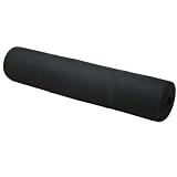 山善(YAMAZEN) エクササイズマット 61×179cm ブラック YZ-711(BK)