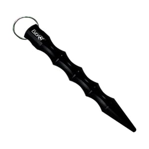 Joy Enterprises FP12481 Fury Tactical SDK Self Defense Keychain 5.75-Inch with Pressure Tip (Black)