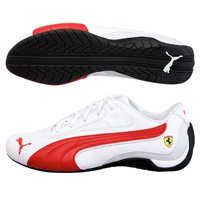 Puma Scuderia Ferrari Drift Cat II Trainer - White/Rosso Corsa