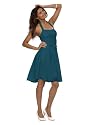 Astrapahl, Festliches Neckholder Chiffon - Cocktailkleid, Kleid, Farbe türkis