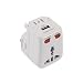 Micropix - Worldwide Usb Travel Adaptor/Charger Plug - Works in over 175 countries