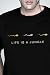 Herren Shirt Life Is A Jungle S