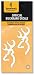 Browning Buckmark Decal- 2Pk White