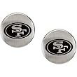 Stainless Steel San Francisco 49ers Logo Stud Earrings