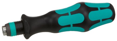 Wera 05073540001 Bits-Handhalter 816 R SB Kraftform Griff mit Rapidaptor Schnellwechselfutter