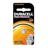 Duracell Watch/Electronic Silver Oxide Battery, 1.5V, Type 319